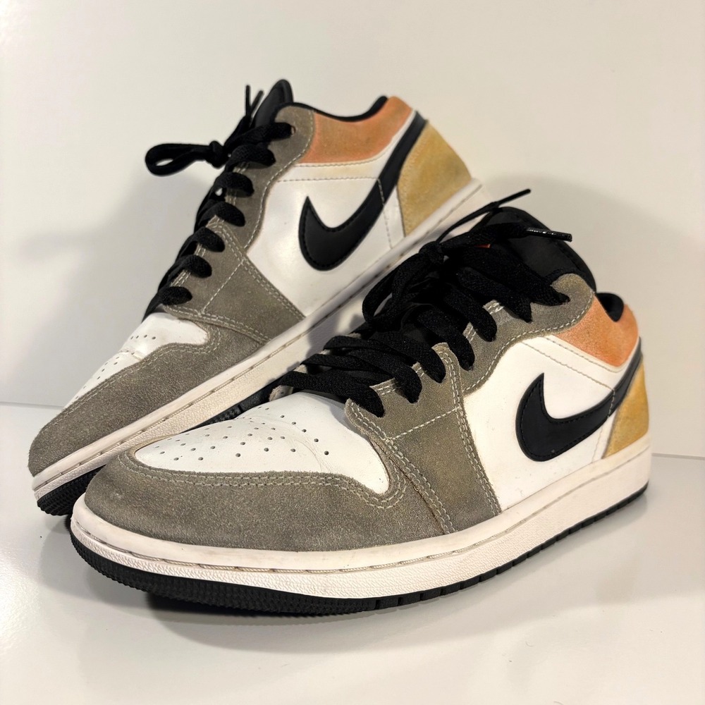 Nike Mens Size 8 Air Jordan 1 SE Low Flight Club Nike DX4334-008 - Picture 1 of 12